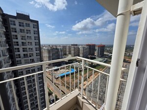Balcony in 2 BHK Apartment at Godrej Ananda, Bagaluru – for Rent