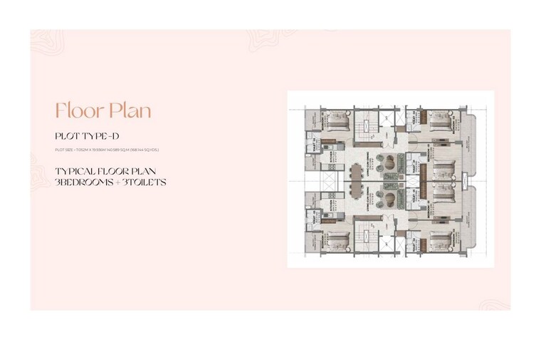 Master Plan, ganga-green-valley 3 Bedroom 1450 Sq.Ft. Builder Floor In Sector 78 Gurgaon 10545207