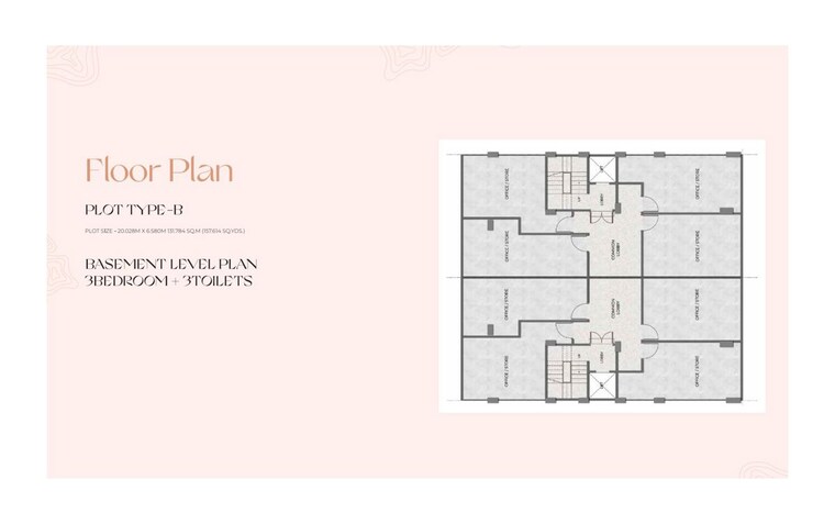 Master Plan, ganga-green-valley 3 Bedroom 1450 Sq.Ft. Builder Floor In Sector 78 Gurgaon 10545207