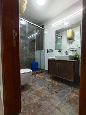 Kitchen in 4 BHK Builder Floor at South Extension I – for Rent