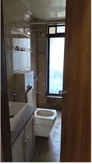 Bathroom in 3 BHK Apartment at Sindhi Society, Chembur – for Rent