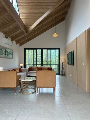 Living Room in  Villa at Kasauli – for Sale