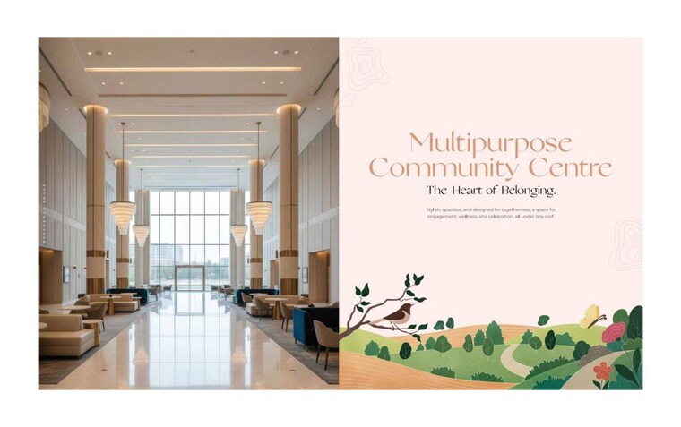 Living Room, ganga-green-valley 3.5 Bedroom 1525 Sq.Ft. Builder Floor In Sector 78 Gurgaon 10545243