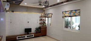 Living Room in 3 BHK Apartment at Seven Hills Residency Gachibowli, Gachibowli – for Rent