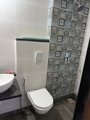 Bathroom in 3 BHK Apartment at Ravet – for Rent