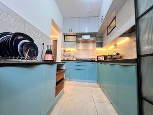 Kitchen in 3 BHK Apartment at Puravankara Purva Zenium, Hosahalli – for Rent