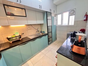 Kitchen in 3 BHK Apartment at Puravankara Purva Zenium, Hosahalli – for Rent