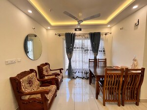 Living Room in 3 BHK Apartment at Puravankara Purva Zenium, Hosahalli – for Rent