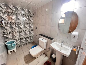 Bathroom in 3 BHK Apartment at Puravankara Purva Zenium, Hosahalli – for Rent