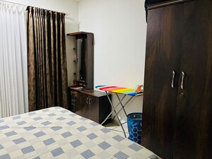 Bedroom in 3 BHK Apartment at Rohan Madhuban Phase 2, Bavdhan – for Rent
