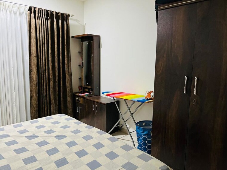Bedroom, rohan-madhuban-phase-2 3 Bedroom 1600 Sq.Ft. Apartment In Bavdhan Pune 10545343