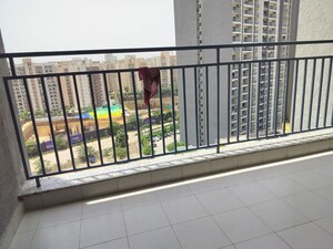 Balcony in 2.5 BHK Apartment at The Center Court Prime, Sector 88a – for Rent