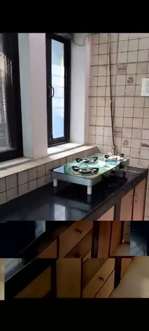 Kitchen in 1 BHK Apartment at Parle Pushpa CHS, Vile Parle East – for Rent