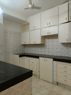 Kitchen in 3 BHK Builder Floor at Unitech South City II, Sector 50 – for Rent