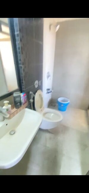 Bathroom in 1 BHK Apartment at Lodha Splendora, Ghodbunder Road – for Rent