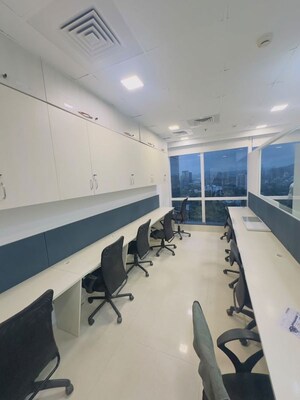 Team Area in  Office Space at Greenscape Cyber One, Vashi Sector 30a – for Rent
