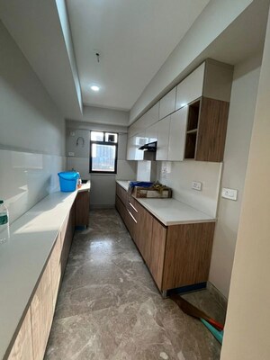 Kitchen in 3 BHK Apartment at Signature Global City 63A, Sector 63a – for Rent