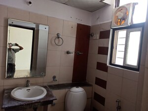 Bathroom in 3 BHK Apartment at Eldeco Elegante, Vibhuti Khand – for Rent