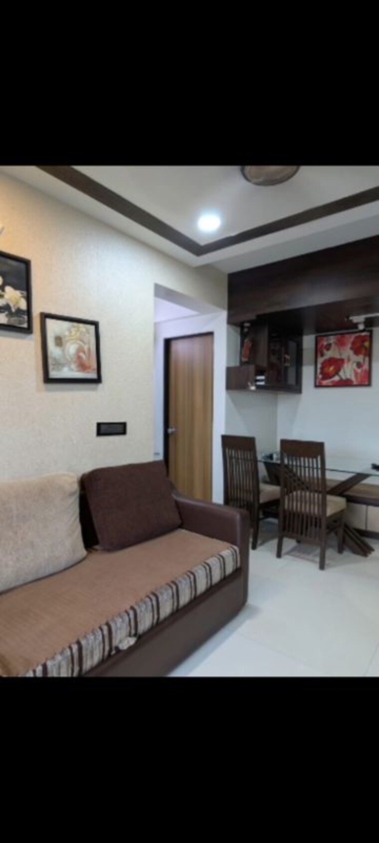 Living Room, panom-park 1 Bedroom 450 Sq.Ft. Apartment In Vile Parle East Mumbai 10545582