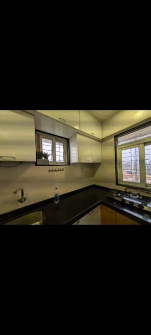 Kitchen in 1 BHK Apartment at Panom Park, Vile Parle East – for Rent
