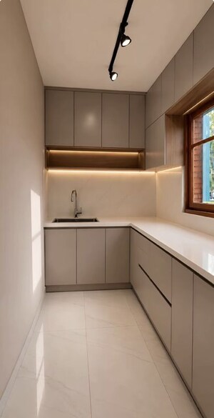 Kitchen in 3 BHK Builder Floor at Sector 73 – for Sale