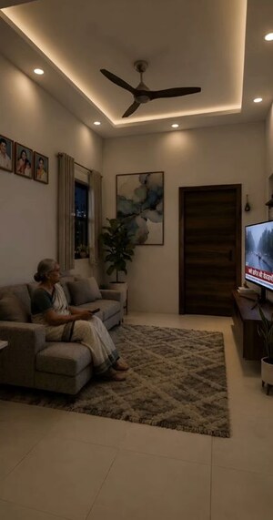 Living Room in 3 BHK Builder Floor at Sector 73 – for Sale