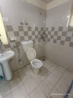 Bathroom in 3 BHK Apartment at Gaur Atulyam, Omicron I Greater Noida – for Rent