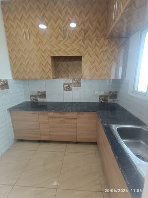 Kitchen in 3 BHK Apartment at Gaur Atulyam, Omicron I Greater Noida – for Rent