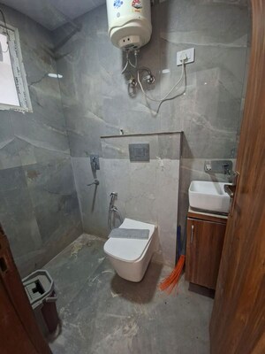 Bathroom in 2 BHK Apartment at Chattarpur – for Rent