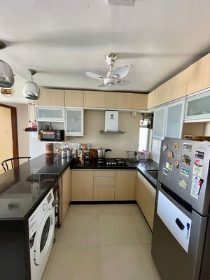 Kitchen in 2 BHK Apartment at Divine Aspen Garden, Goregaon East – for Rent