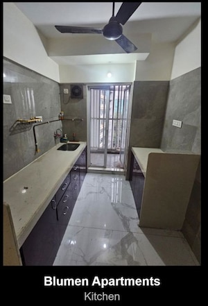 Kitchen in 1 BHK Apartment at Blumen Apartments, Vikhroli West – for Rent
