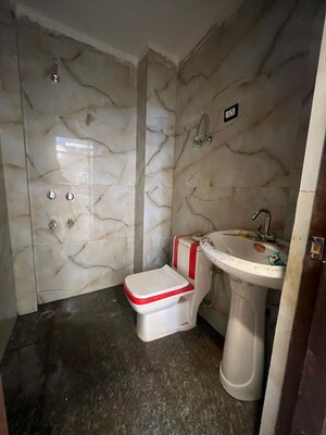Bathroom in 2 BHK Builder Floor at Chattarpur – for Rent