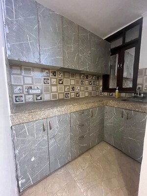 Kitchen in 2 BHK Builder Floor at Chattarpur – for Rent
