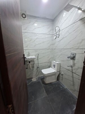 Bathroom in 2 BHK Builder Floor at Chattarpur – for Rent