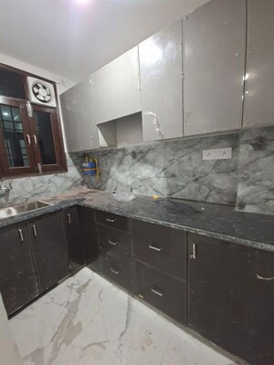 Kitchen in 2 BHK Builder Floor at Chattarpur – for Rent