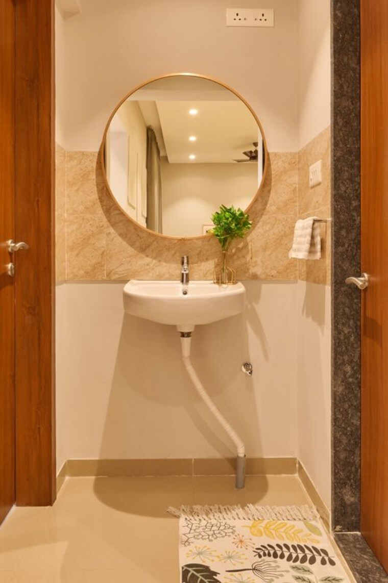 Bathroom, capricorn-one-green-park 4 Bedroom 1800 Sq.Ft. Apartment In Kondhwa Pune 10545720