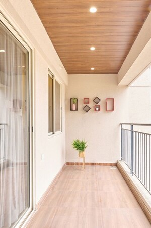 Balcony in 4 BHK Apartment at Capricorn One Green Park, Kondhwa – for Sale