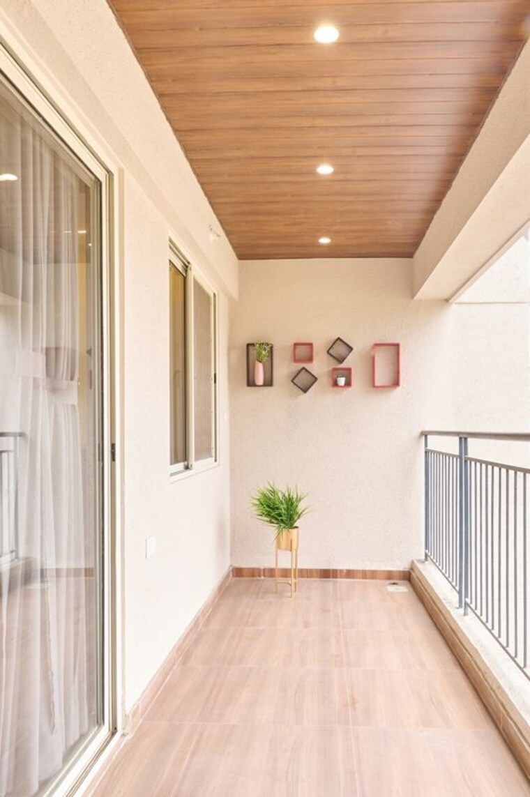 Balcony, capricorn-one-green-park 4 Bedroom 1800 Sq.Ft. Apartment In Kondhwa Pune 10545720