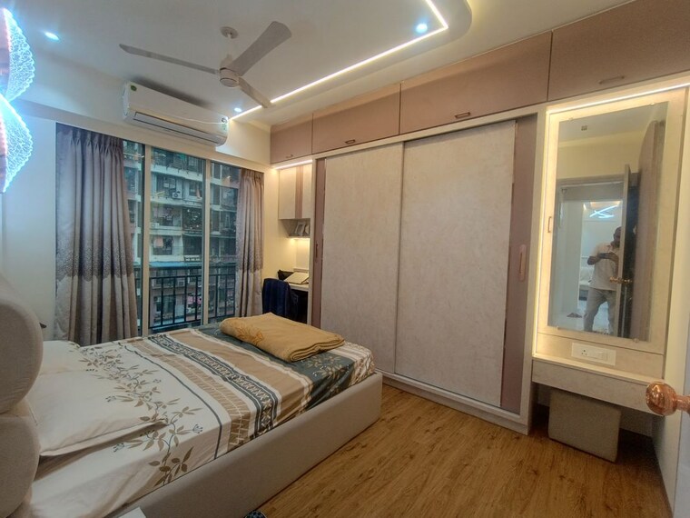 Bedroom, jhv-hira-laxmi-heights 3 Bedroom 1500 Sq.Ft. Apartment In Ulwe Sector 9 Navi Mumbai 10545333