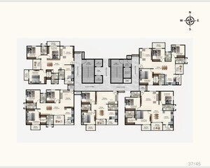 Master Plan in 2 BHK Apartment at GMC Confluence, Billapura – for Sale