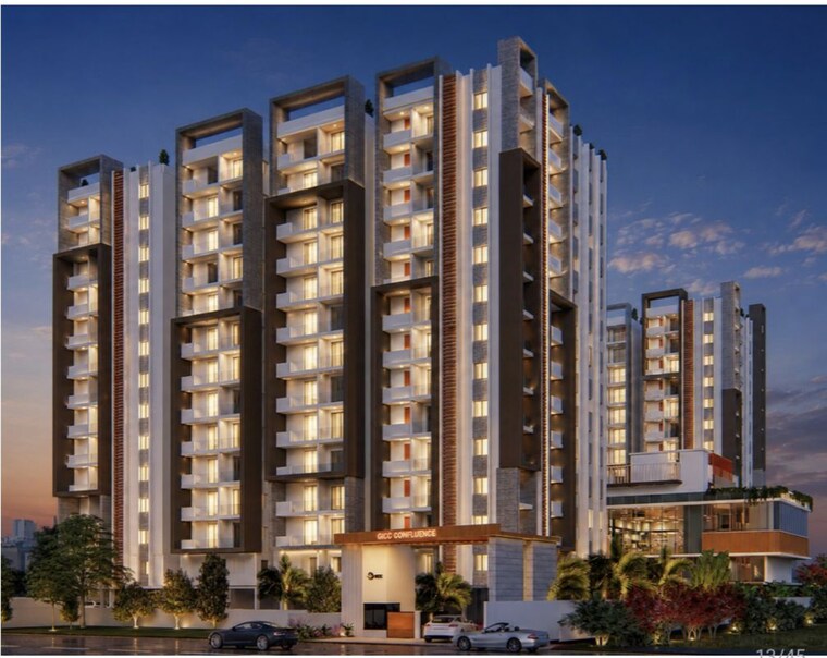 Exterior View, gmc-confluence 3 Bedroom 1580 Sq.Ft. Apartment In Billapura Bangalore 10545791