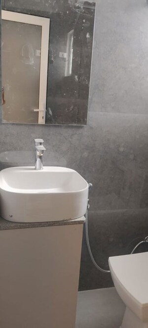 Bathroom in 3 BHK Builder Floor at Smart World Orchard, Sector 61 – for Rent