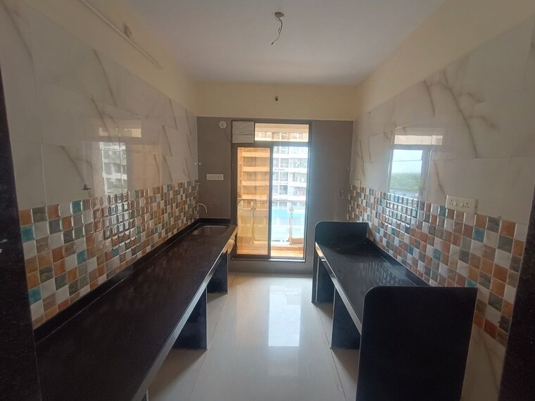 Kitchen, tejas-symphony 3 Bedroom 1500 Sq.Ft. Apartment In Ulwe Navi Mumbai 10545518