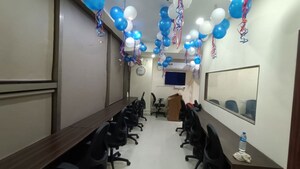 Team Area in  Office Space at Bharti Astra Towers, New Town – for Sale