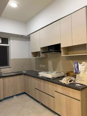 Kitchen in 3 BHK Builder Floor at Smart World Orchard, Sector 61 – for Rent
