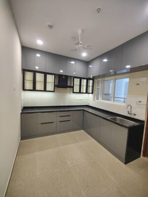 Kitchen in 3 BHK Apartment at Prestige Beverly Hills, Kokapet – for Rent