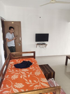 Bedroom in 1 BHK Apartment at Keerthana Residency, Kadubeesanahalli – for Rent