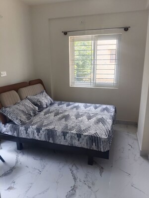 Bedroom in 1 BHK Apartment at Krishna Residency Kadubeesanahalli, Kadubeesanahalli – for Rent