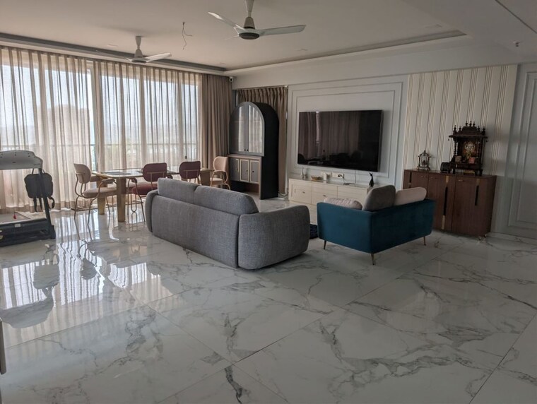 Living Room, nsg-chittaranjan-tower 4 Bedroom 2000 Sq.Ft. Apartment In Powai Mumbai 10543405