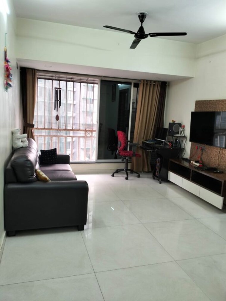 Living Room, shraddha-esquire-skytower 2 Bedroom 650 Sq.Ft. Apartment In Mulund West Mumbai 10545872